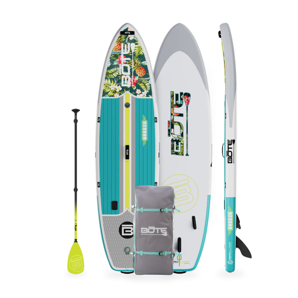 Bote Breeze Aero Inflatable 11'6" SUP Stand Up Paddleboard with Paddle - Image 8